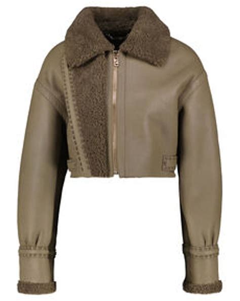 fendi lederjacke damen|Jackets .